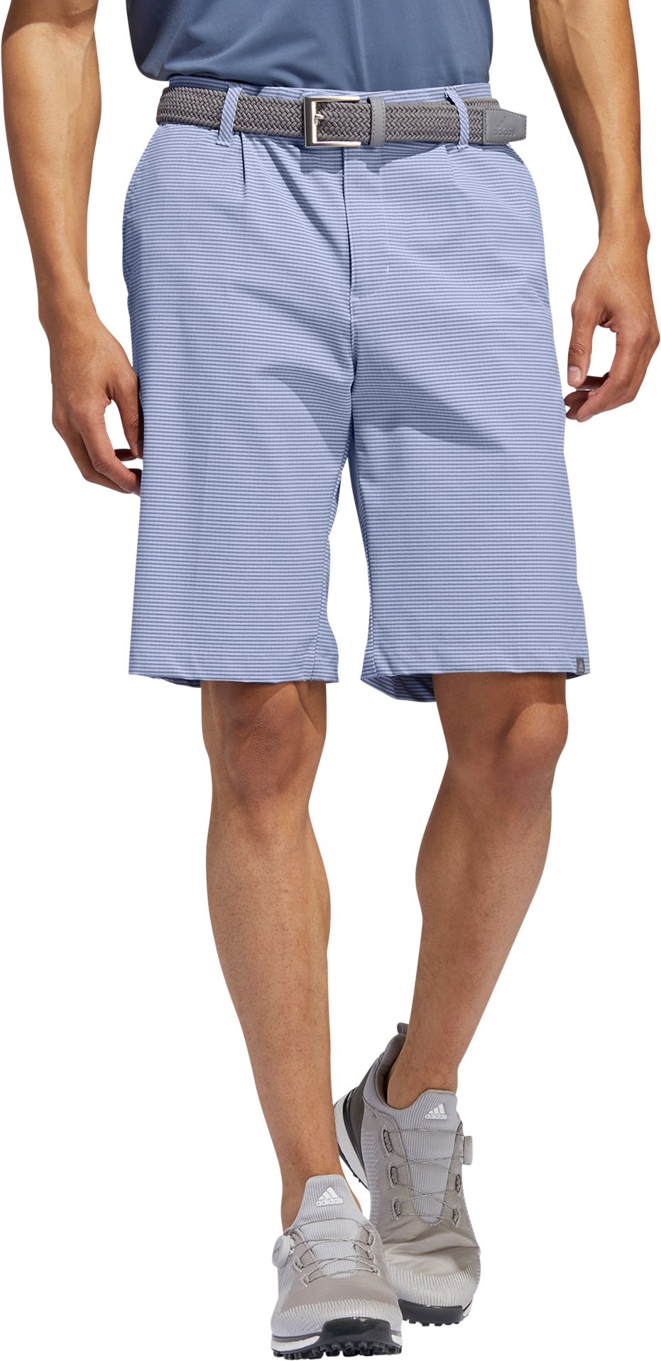 adidas blue golf shorts