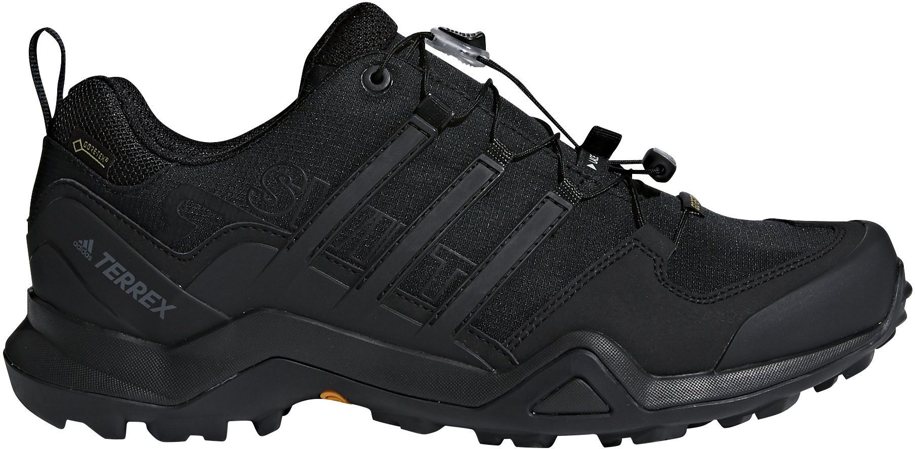 black hiking shoes