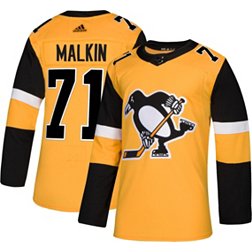 adidas Men's Pittsburgh Penguins Evgeni Malkin #71 Authentic Pro Alternate Jersey