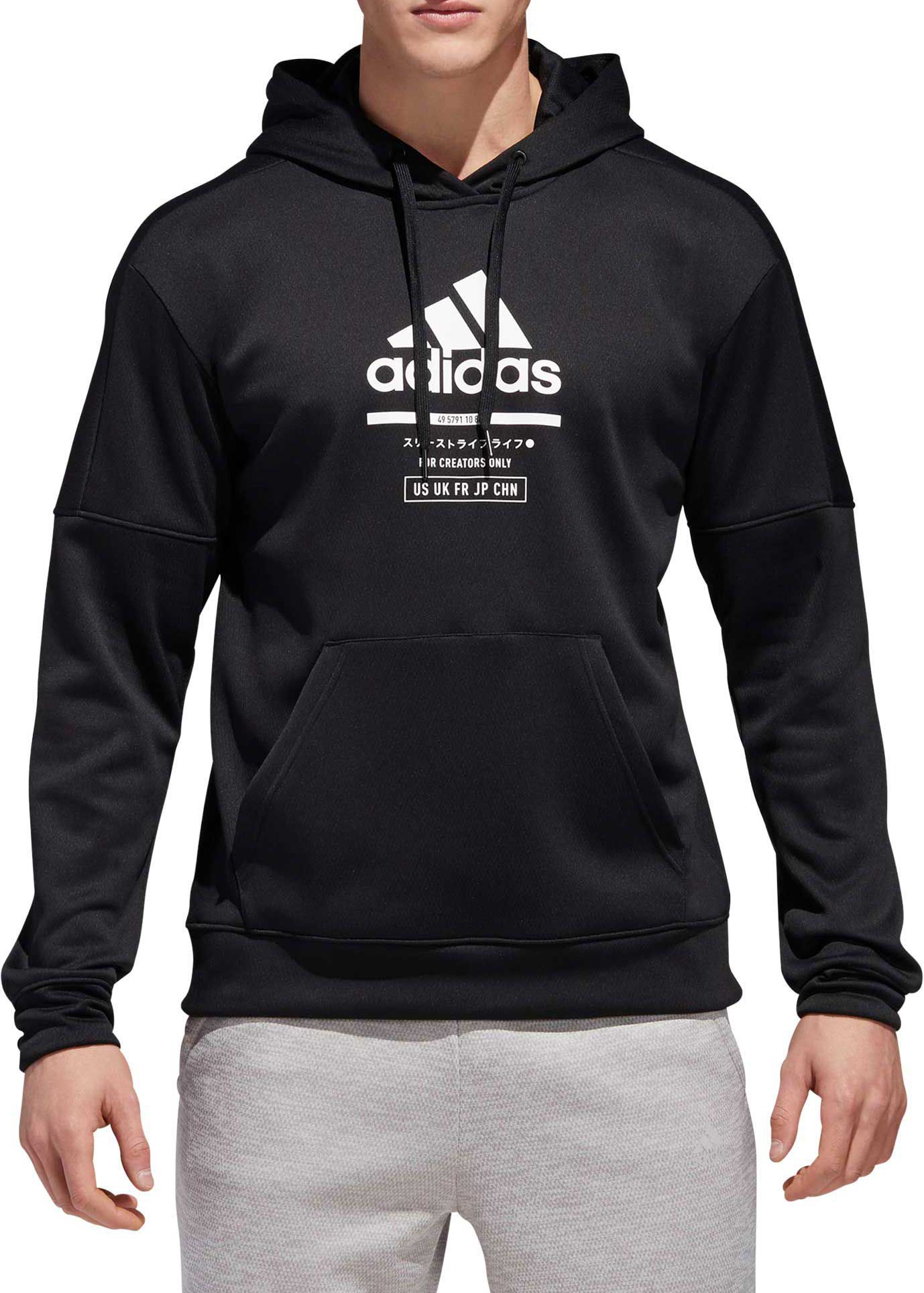 adidas Men's Team Issue Fleece Hoodie