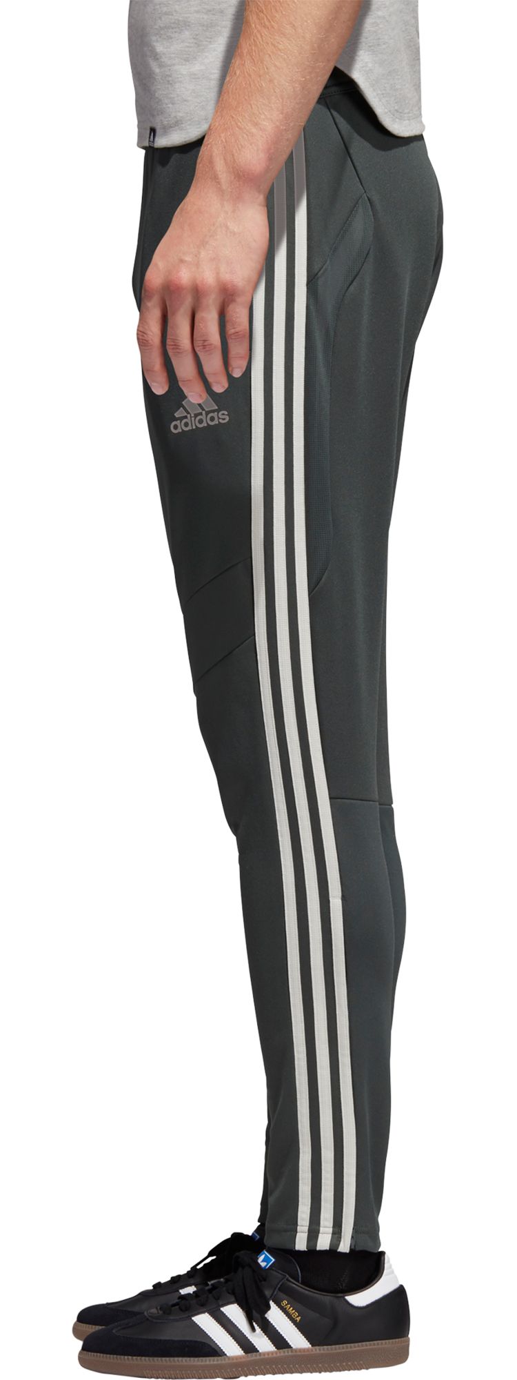 dark green adidas track pants