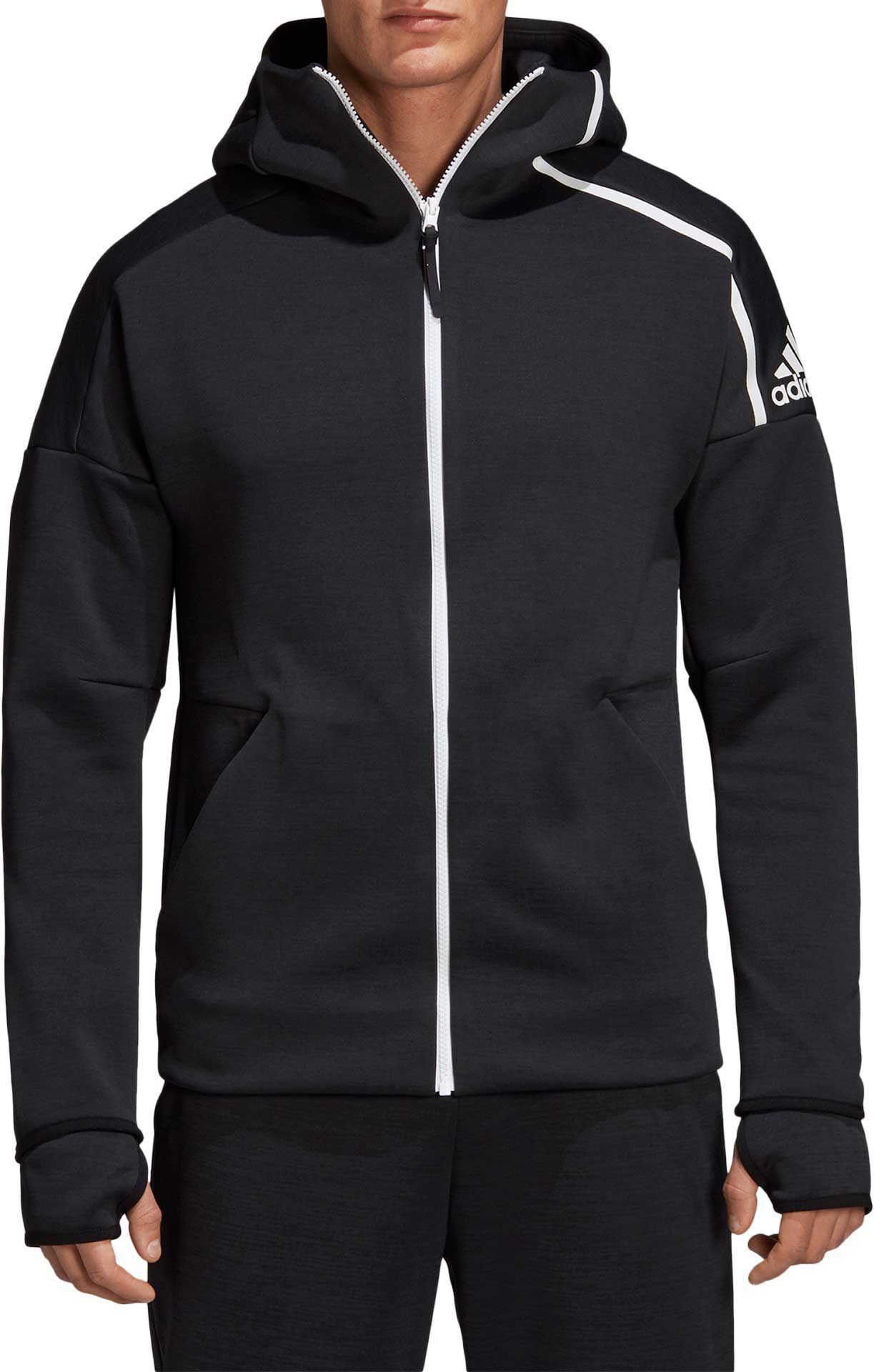 adidas Men's ZNE Full Zip Hoodie