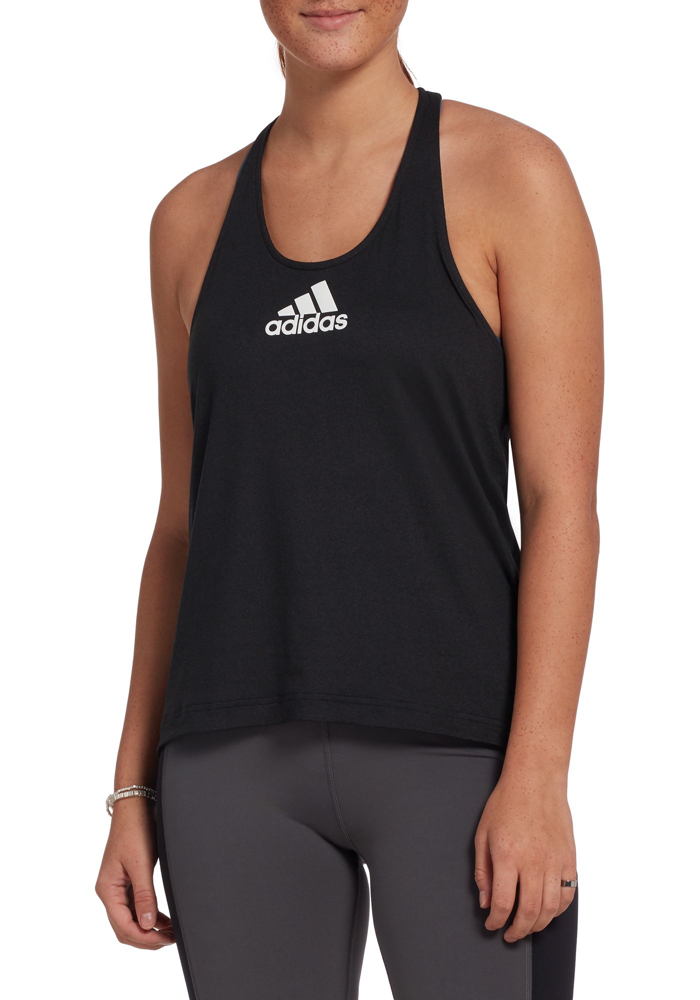 adidas Women�s 3Stripe Back Training Tank Top DICK�S