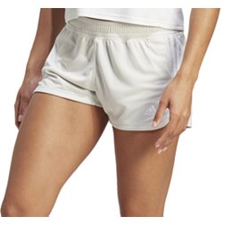 adidas Women's Pacer 3-Stripes Knit Shorts