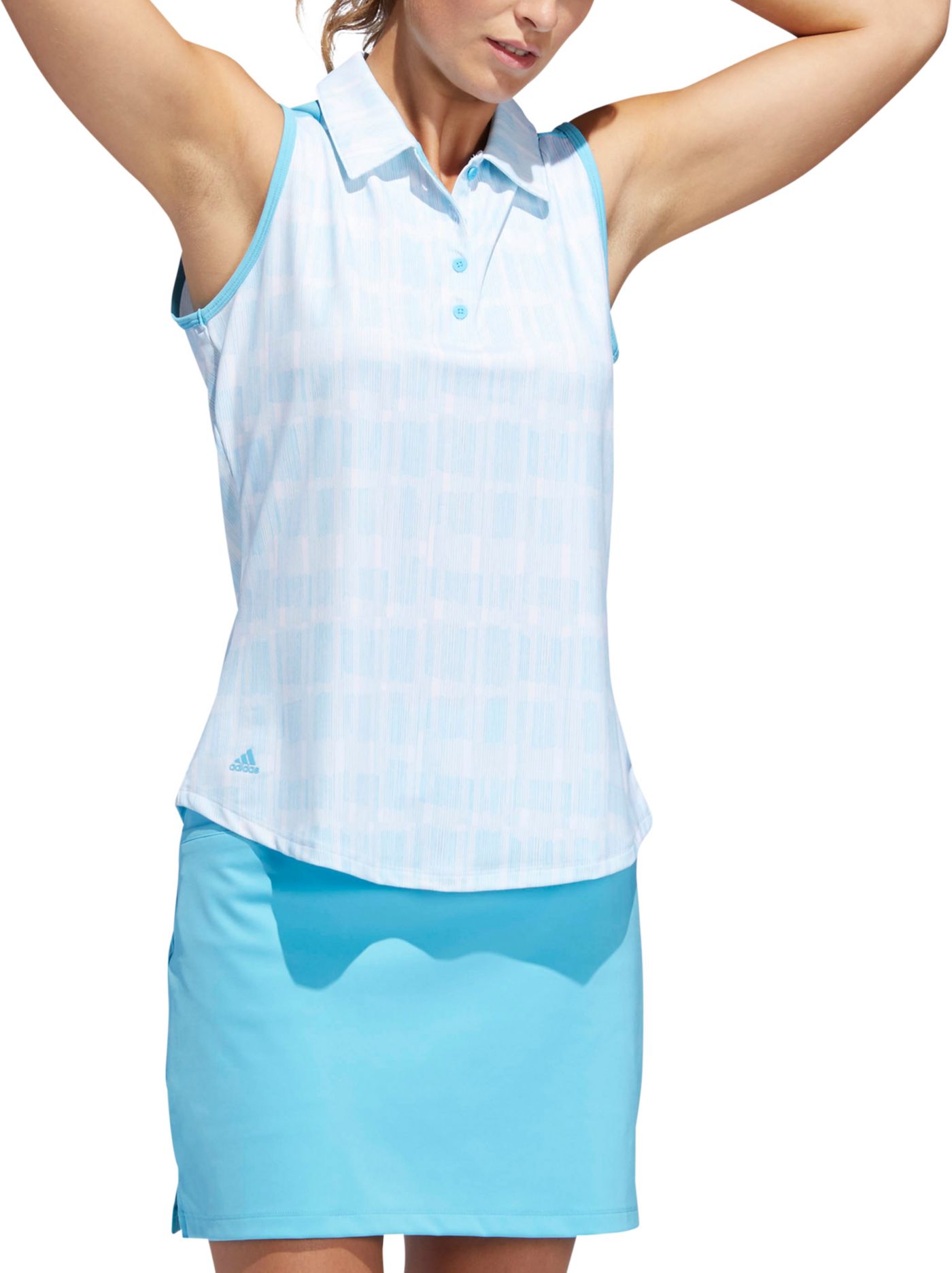 adidas Women's Ultimate365 UPF Sleeveless Golf Polo DICK'S Sporting Goods