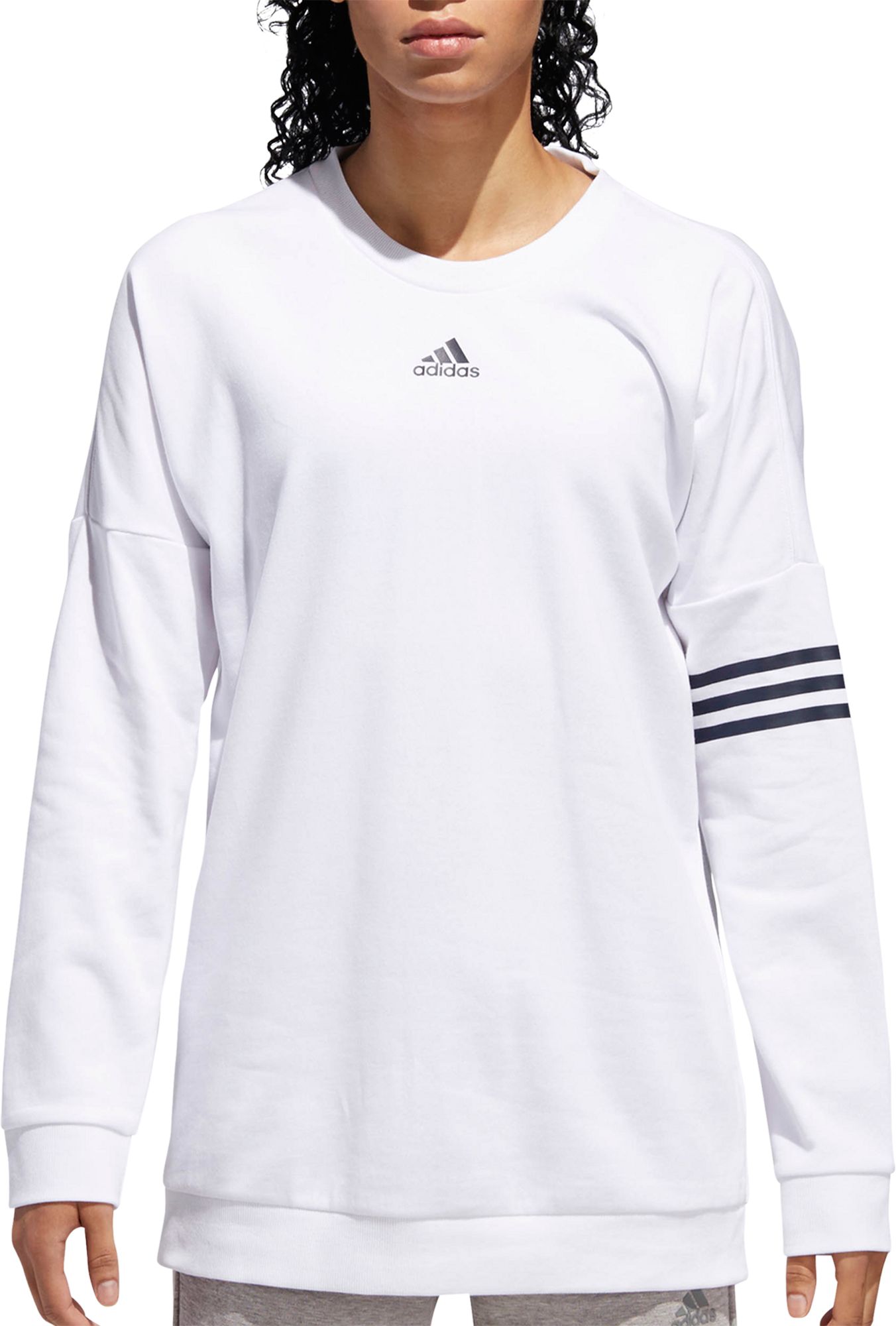 adidas Women's Athletics French Terry Crewneck Pullover