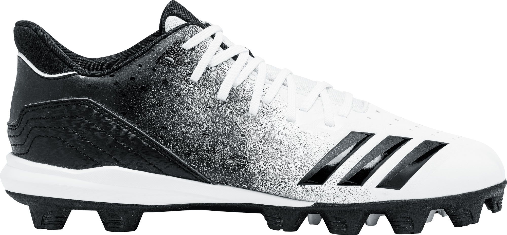 red and blue youth baseball cleats