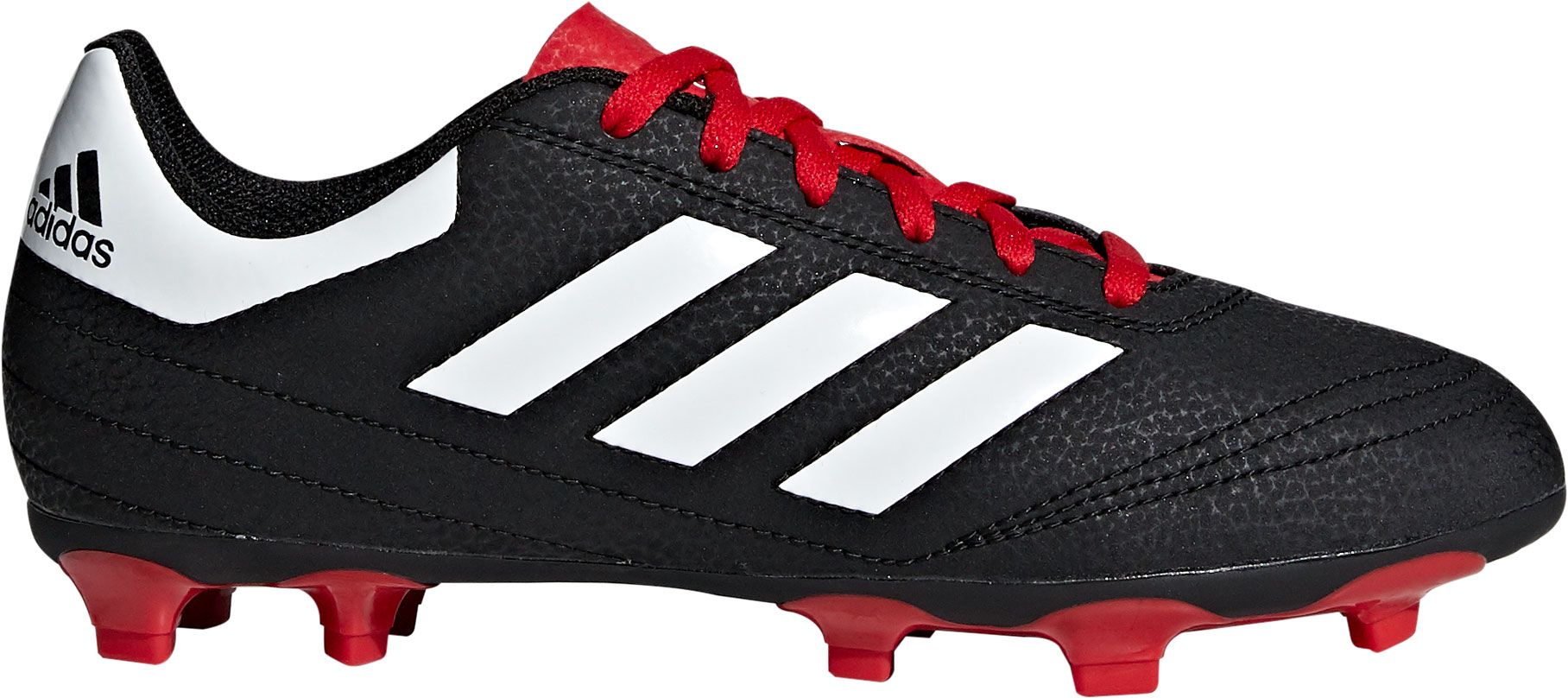 adidas red and black soccer cleats