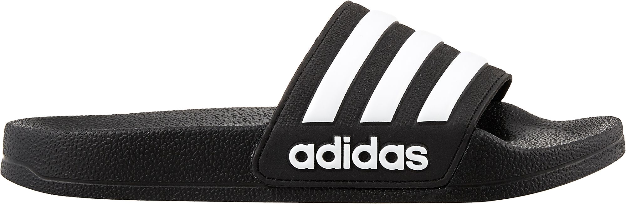 adidas sandals red and black