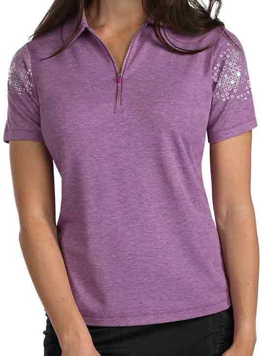 antigua women's golf shirts