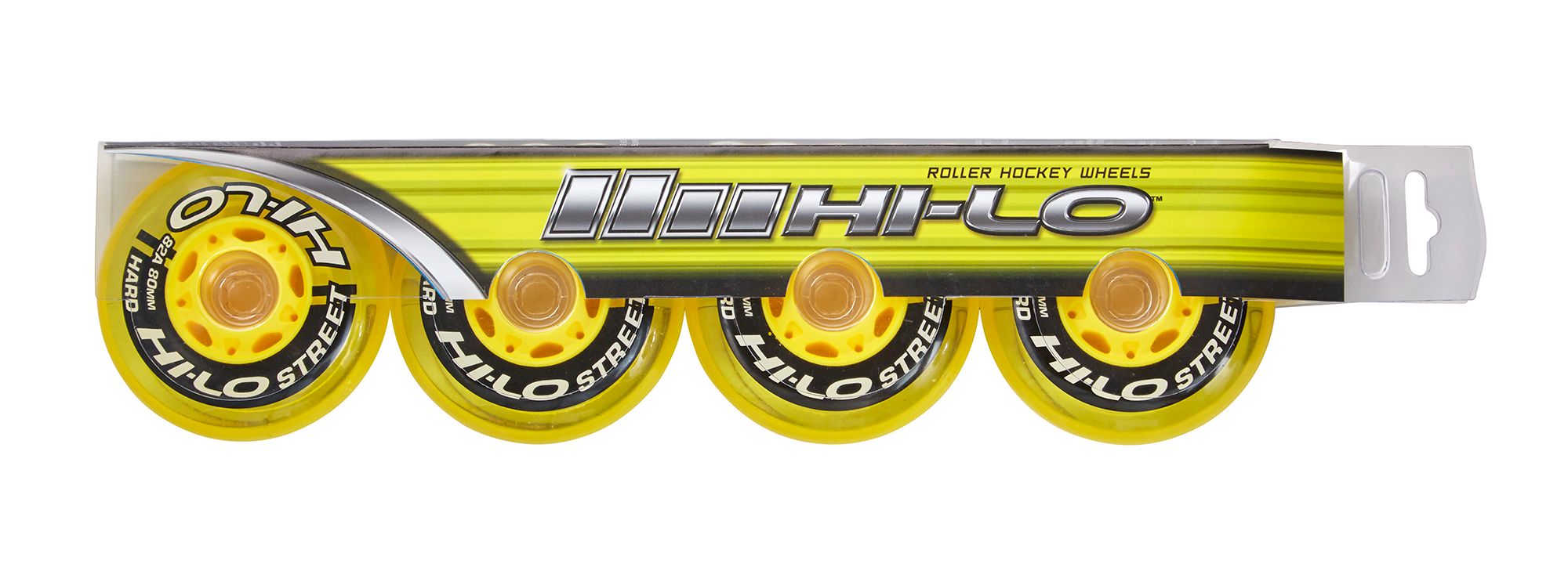 Bauer HI-LO Street 76MM Roller Hockey Wheels – 4 Pack