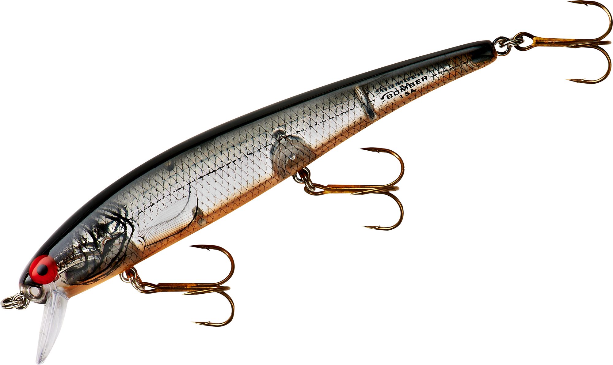 Bomber Lures Long A Hard Bait - Gray