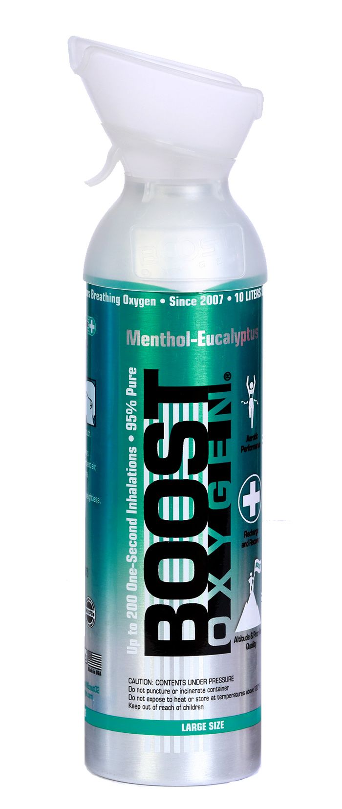 Boost Oxygen Menthol-Eucalyptus Aviator's Breathing Oxygen | DICK'S ...