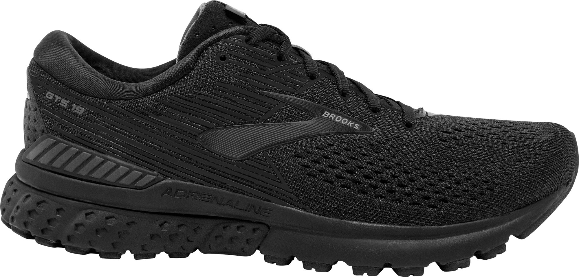 all black brooks sneakers