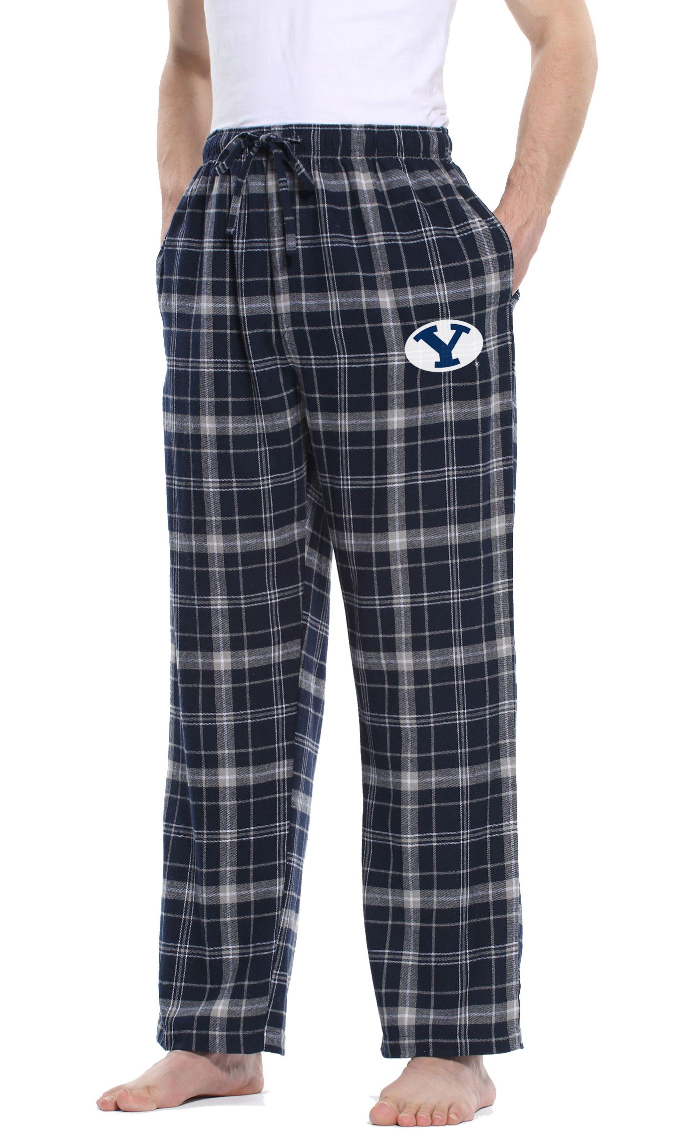 Concepts Sport Men's BYU Cougars Blue/Grey Ultimate Sleep Pants | DICK ...