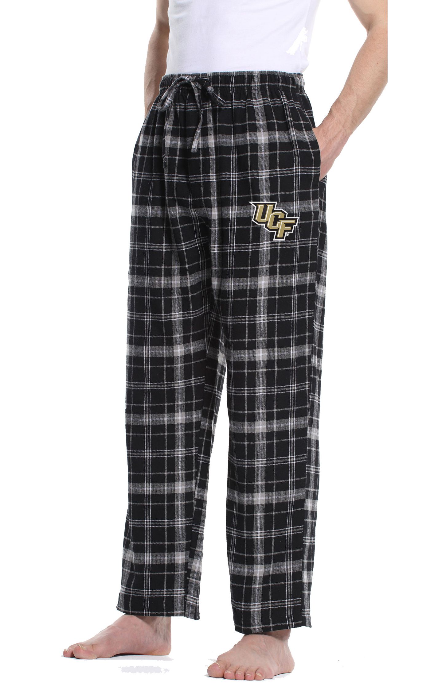 Concepts Sport Men's UCF Knights Black/Grey Ultimate Sleep Pants | DICK ...