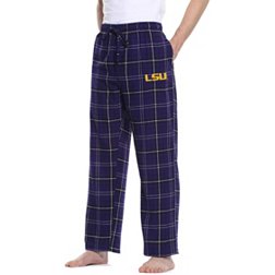 Concepts Sport Men's LSU Tigers Purple/Black Ultimate Sleep Pants