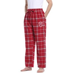 Concepts Sport Men's Indiana Hoosiers Crimson/Grey Ultimate Sleep Pants