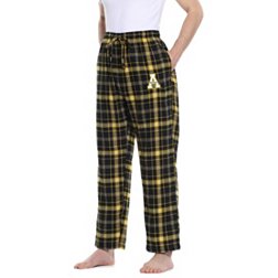Concepts Sport Men's Appalachian State Mountaineers Black/Gold Ultimate Sleep Pants