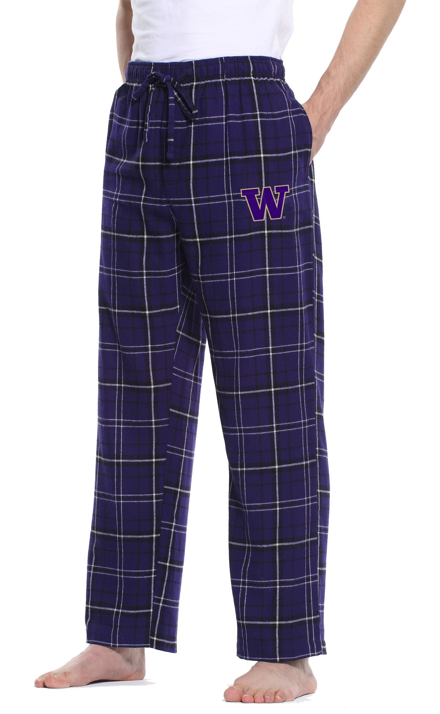 purple fleece pants