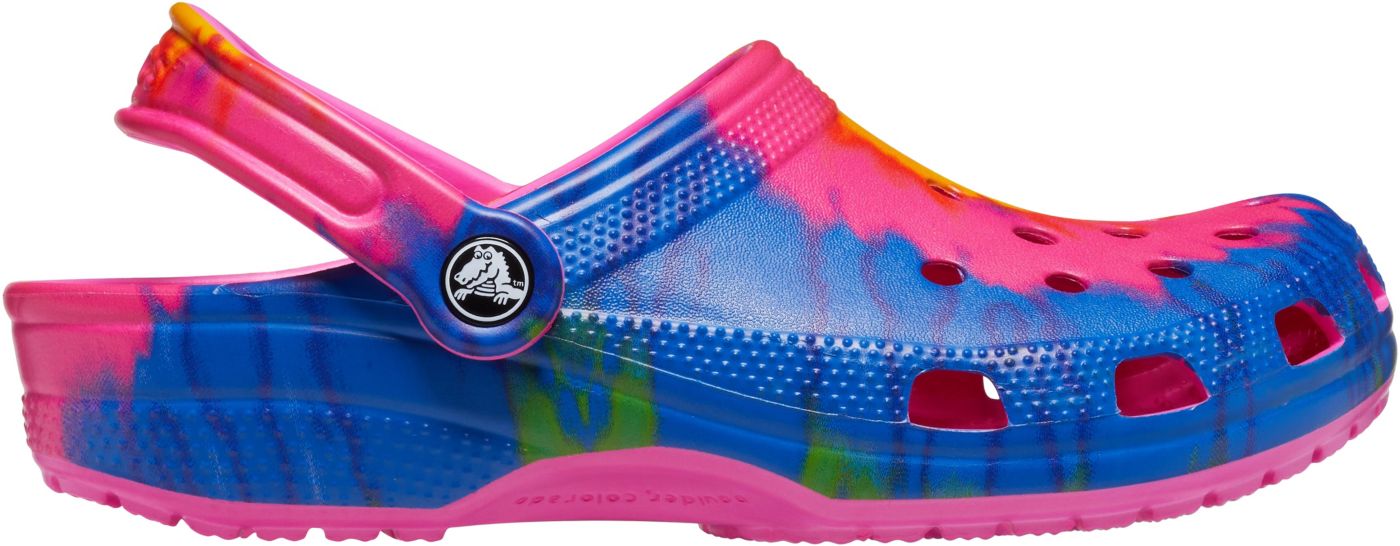 crocs swiftwater tie dye
