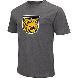 Colosseum Men's Colorado College Tigers Grey Dual Blend T-Shirt