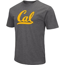 Colosseum Men's Cal Golden Bears Grey Dual Blend T-Shirt
