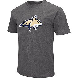 Colosseum Men's Montana State Bobcats Grey Dual Blend T-Shirt