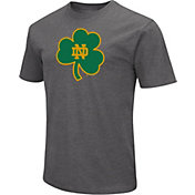 Colosseum Men's Notre Dame Fighting Irish Grey Dual Blend T-Shirt