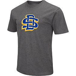 Colosseum Men's South Dakota State Jackrabbits Grey Dual Blend T-Shirt