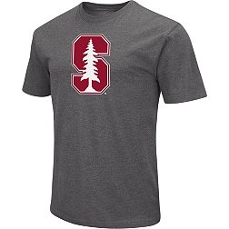 Colosseum Men's Stanford Cardinal Grey Dual Blend T-Shirt