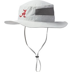 Columbia Men's Alabama Crimson Tide White Bora Bora Booney Hat