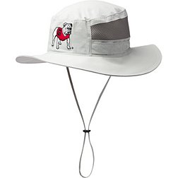 Columbia Men's Georgia Bulldogs Grey Bora Bora Booney Hat