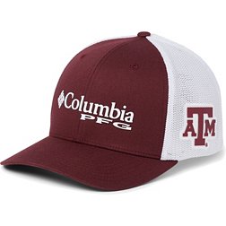 Columbia Men's Texas A&M Aggies Maroon PFG Mesh Fitted Hat