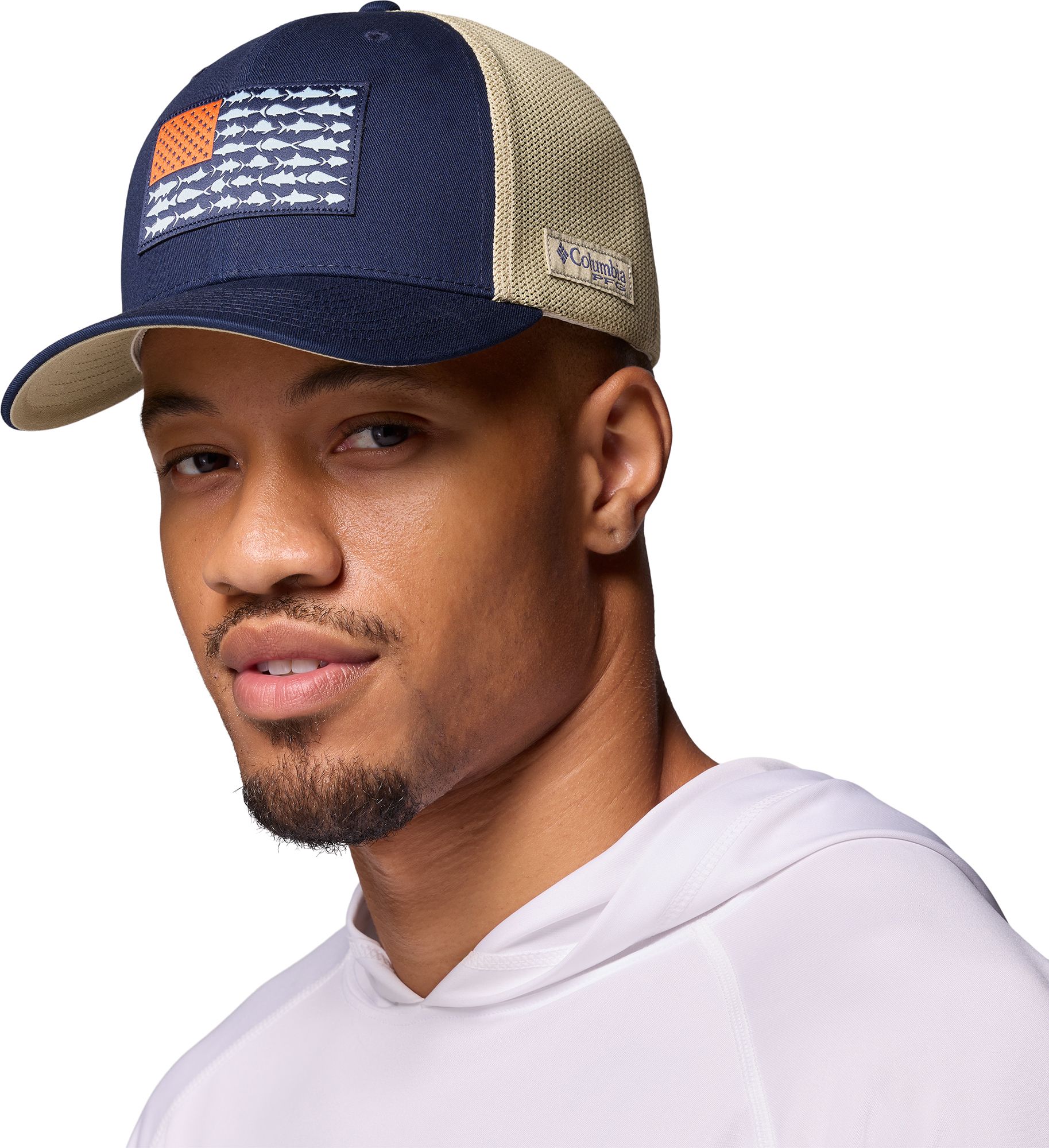Columbia Unisex Mesh Fish Flag Cap