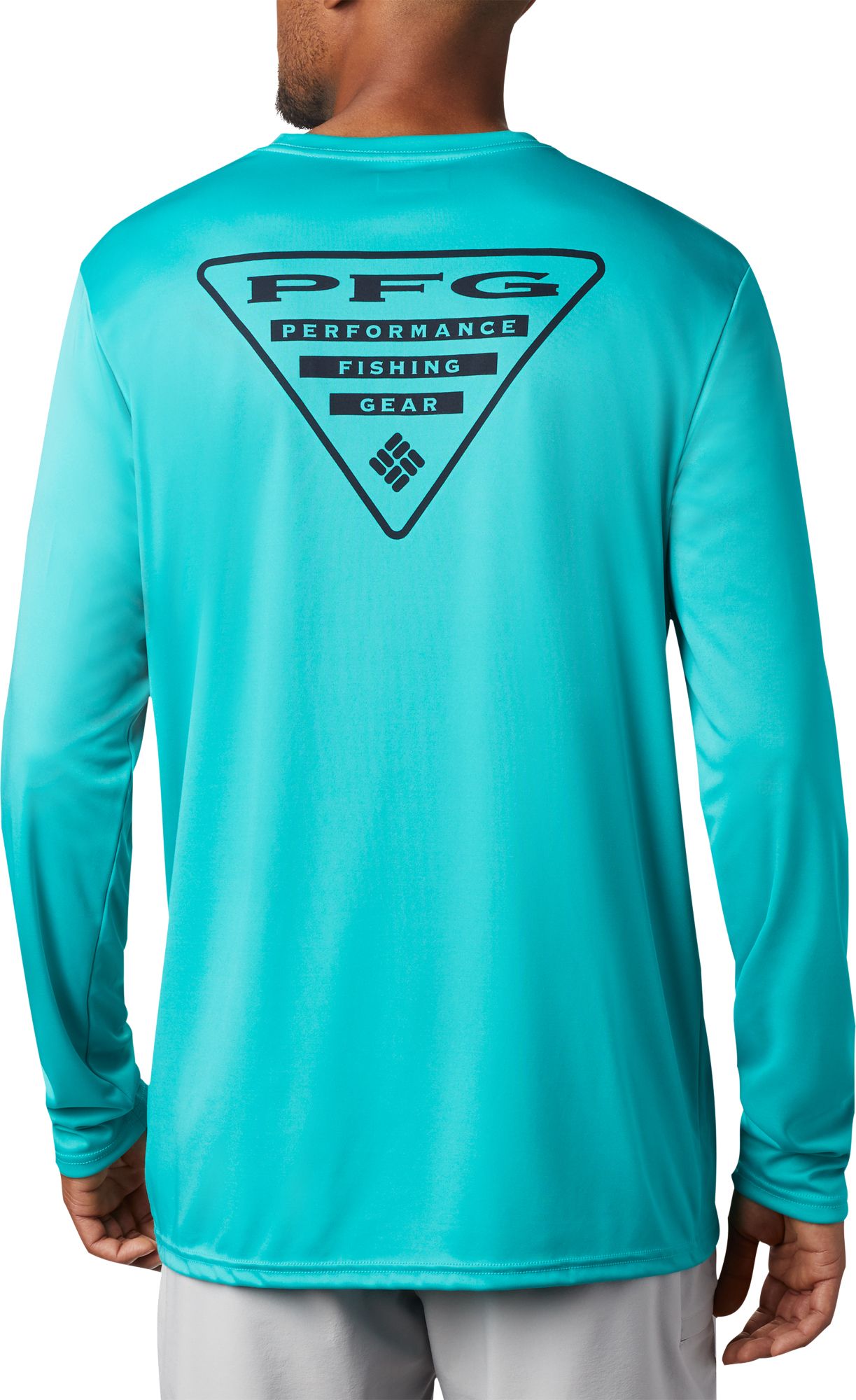 mens columbia pfg long sleeve shirts