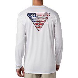 Columbia Men's PFG Terminal Tackle Triangle Long Sleeve Shirt