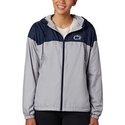 Columbia Women's Penn State Nittany Lions Blue/Grey CLG Flash Forward Lined Jacket