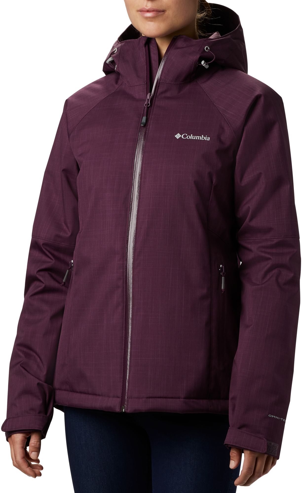 columbia women's insulated rain jacket