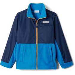 Columbia Boys' Steens Mountain Overlay Fleece Jacket