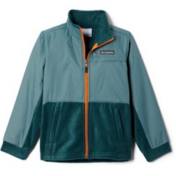 Columbia Boys' Steens Mountain Overlay Fleece Jacket