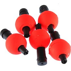 Thill Fish'N Foam Round Floats - Red - 1 in - Unweighted Clip