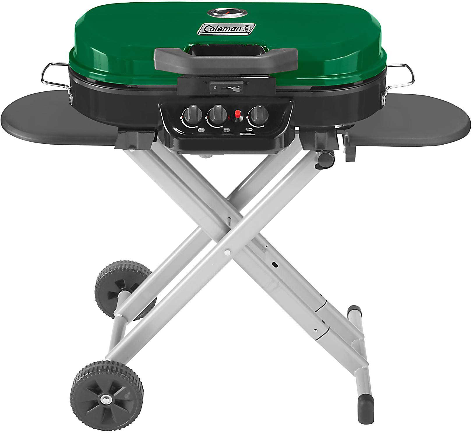 Coleman RoadTrip 285 Portable Stand-Up Propane Grill - Green
