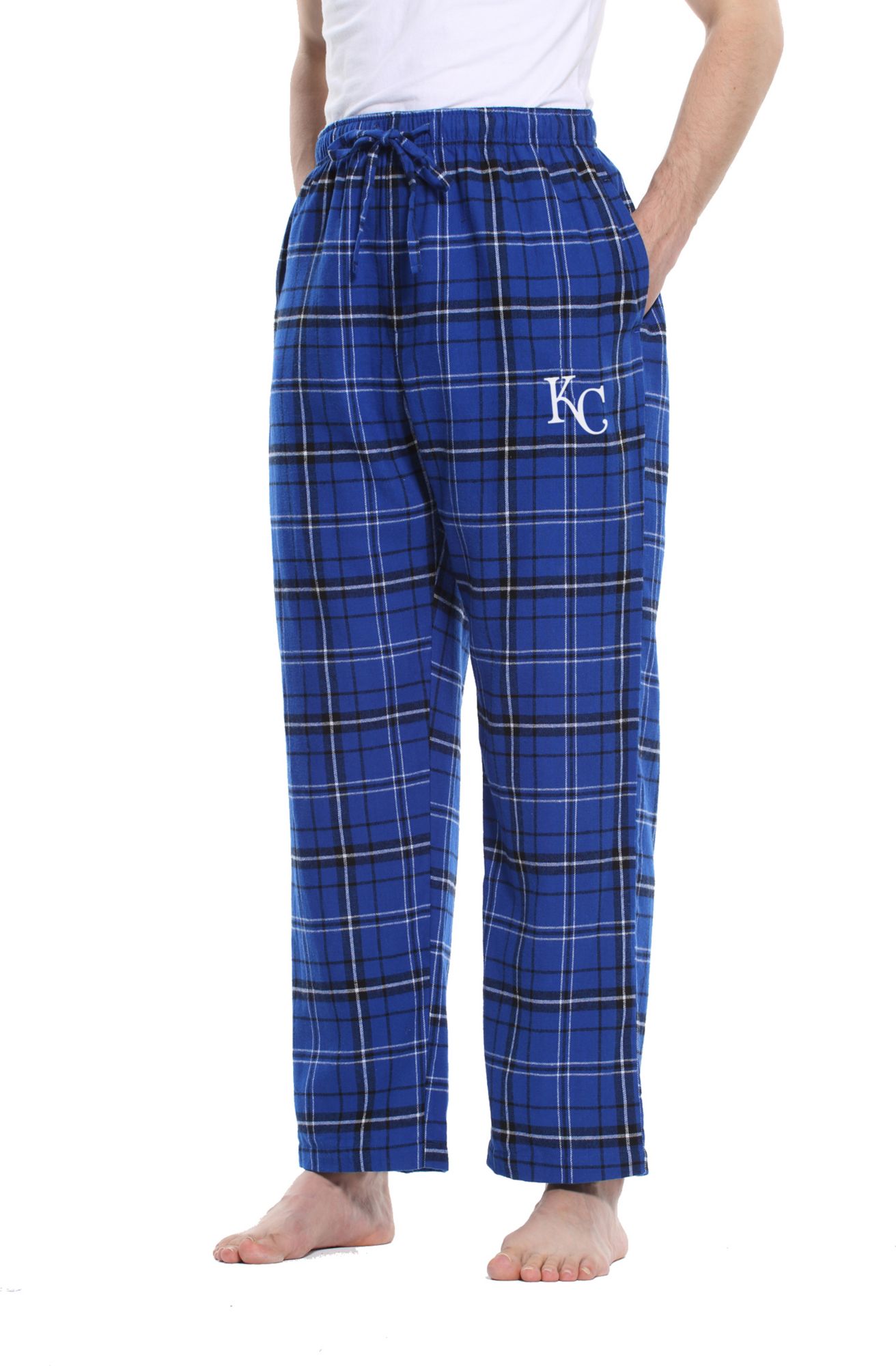 Concepts Sport Men's Kansas City Royals Ultimate Plaid Flannel  Pajama Pants