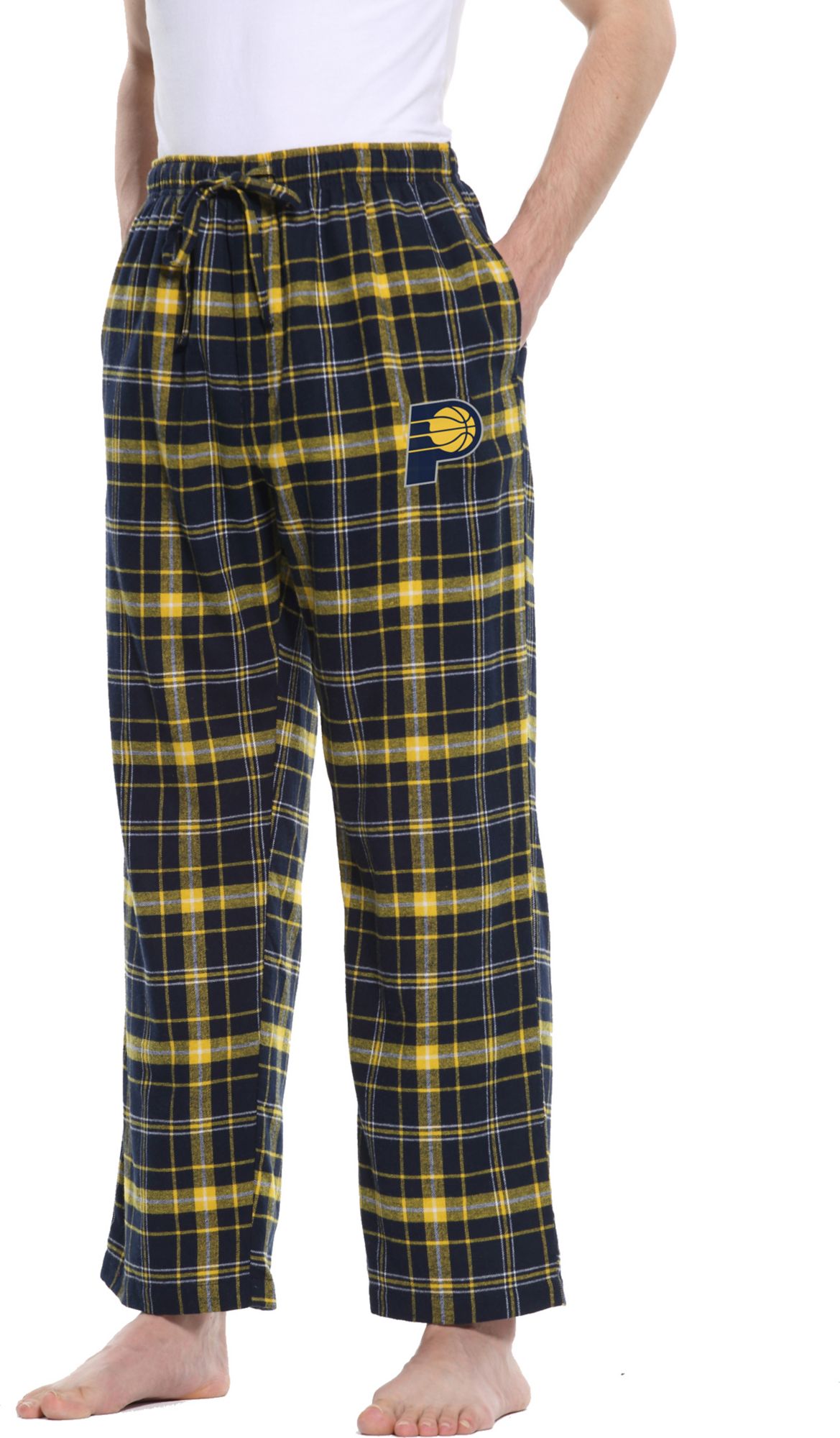 Concepts Sport Men's Indiana Pacers Ultimate Plaid Flannel  Pajama Pants