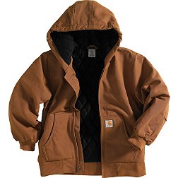 Carhartt Little Boys' Quilted Flannel Duck Active Jacket