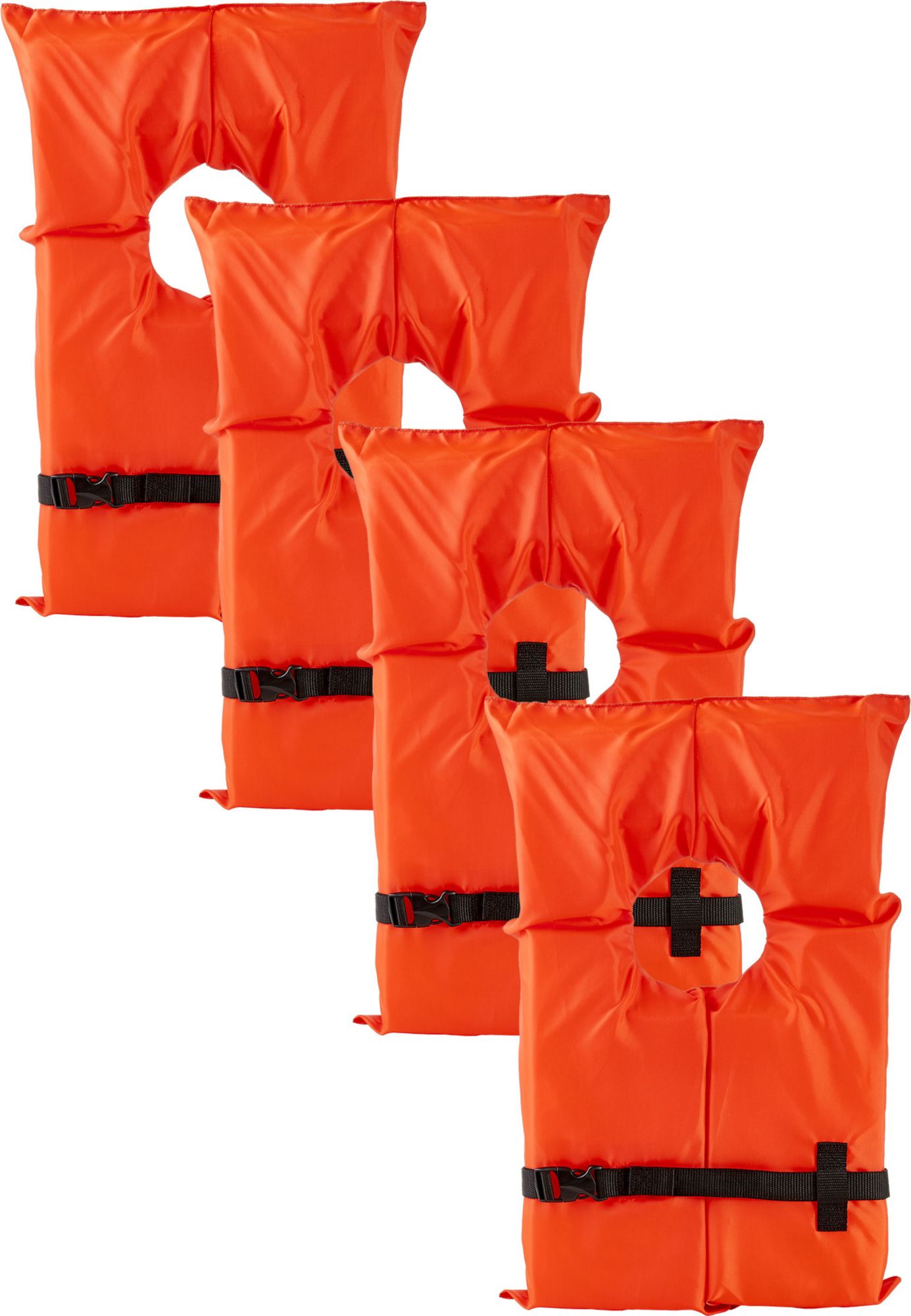 DBX Adult Type II Nylon Life Vest- 4-Pack, Women