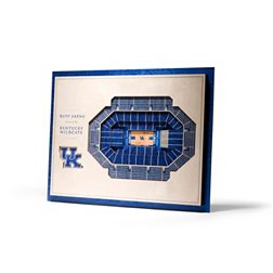 You the Fan Kentucky Wildcats 5-Layer StadiumViews 3D Wall Art