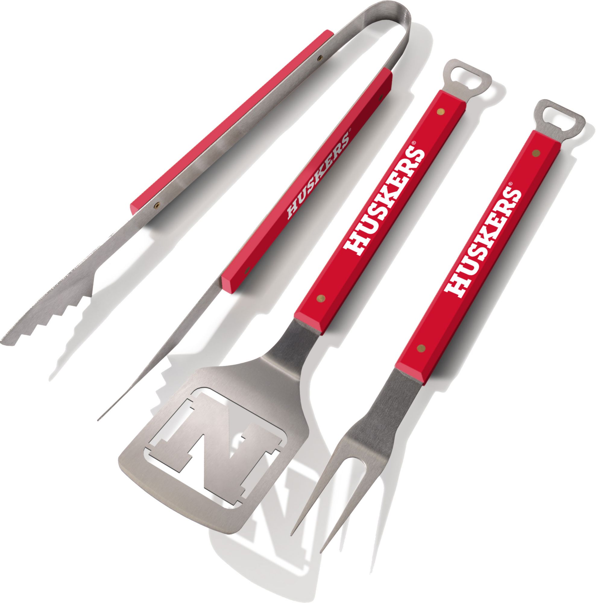 YouTheFan Nebraska Cornhuskers Spirit Series 3-Piece BBQ Set