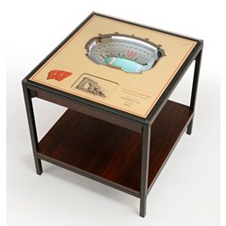 You The Fan Wisconsin Badgers 25-Layer StadiumViews Lighted End Table